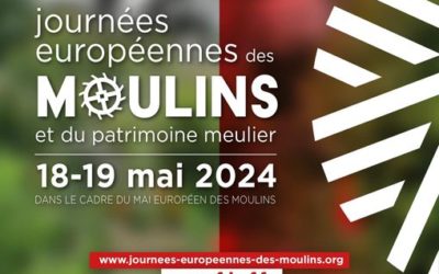 Journées Européennes des Moulins 18 et 19 mai 2024